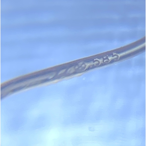 14K YELLOW GOLD vintage twisted hoop earrings REAL GOLD - Picture 12 of 13